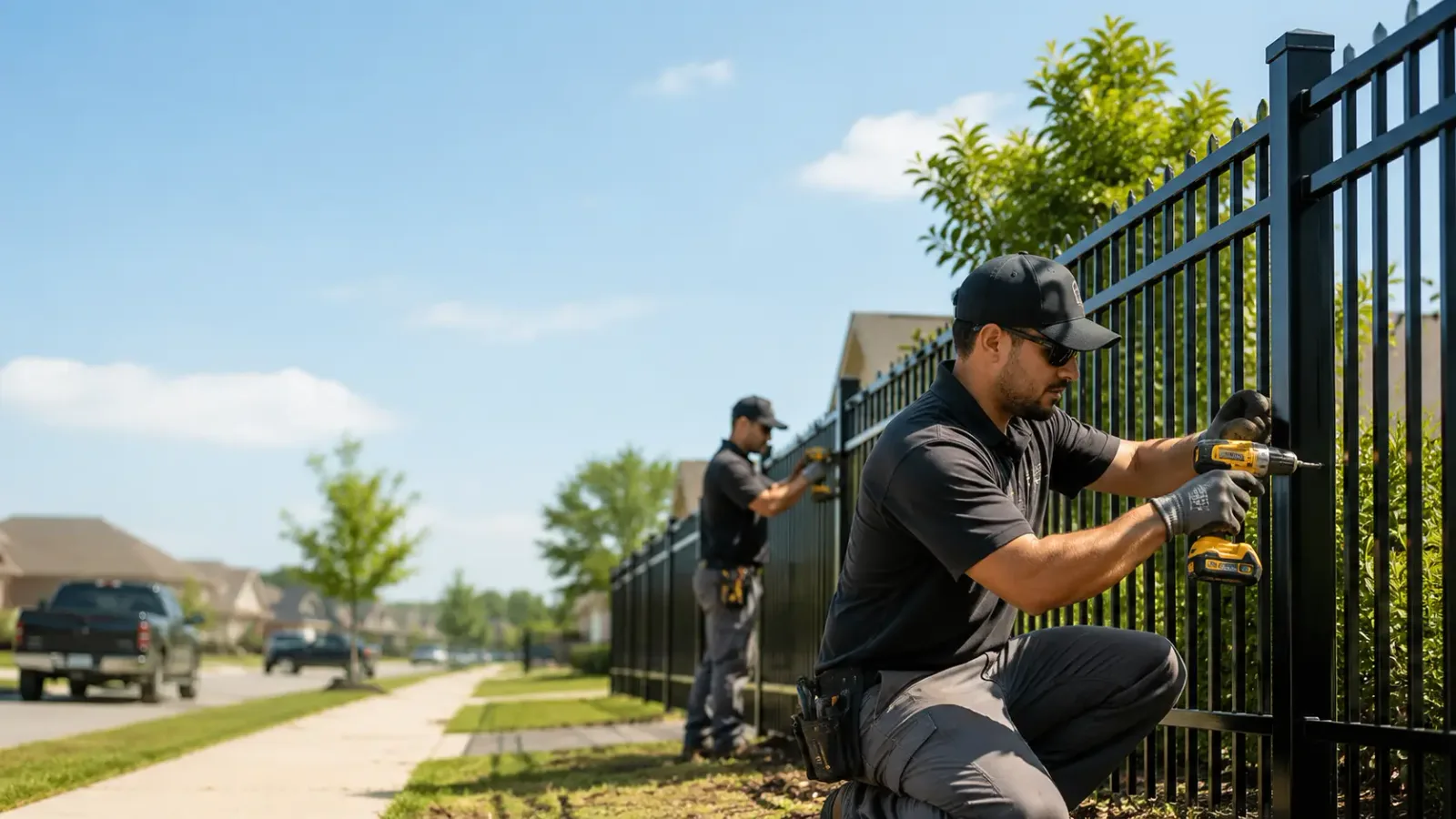 Metal Fence Installation in Stow, MA